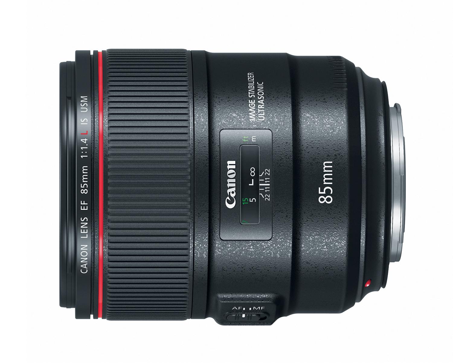 Canon EF 85mm f/1.4 L IS USM- Côté