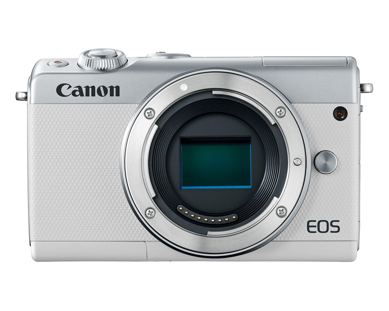 Canon EOS M100 Camera - White Front