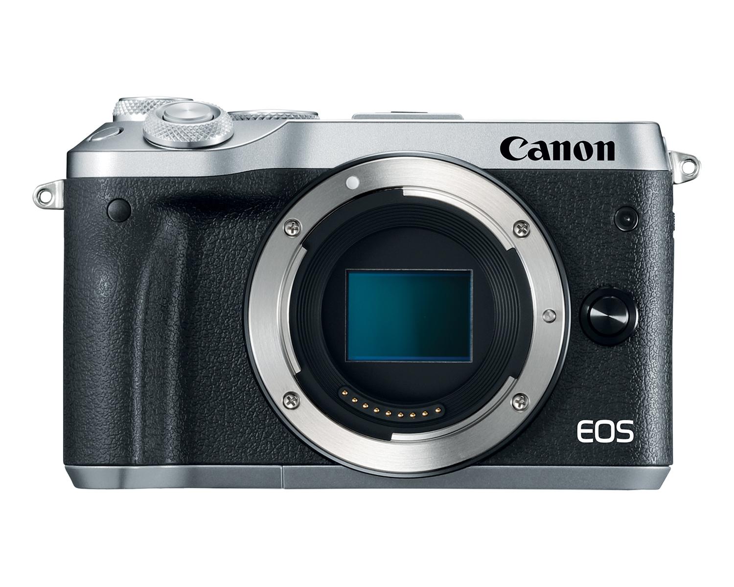 EOS M6 SILVER - BODY ONLY FRONT