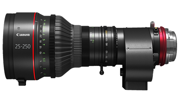 Canon Introduces New CINE-SERVO 25-250mm T2.95-3.95 Cinema Lens Available in Both EF and PL Mount