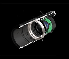 In-lens drive systems