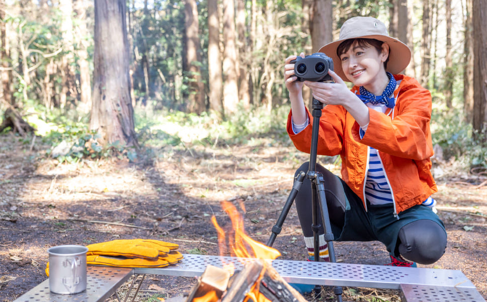 Using a tripod