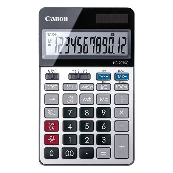Canon HS-20TSC  Basic Calculators