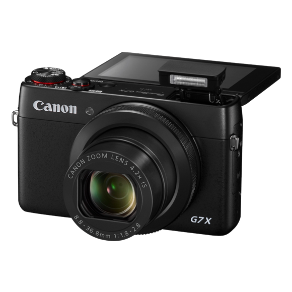  Canon PowerShot Digital Camera G7 X Mark II with Wi-Fi & NFC,  LCD Screen, and 1-inch Sensor - (Black) 11 Piece Value Bundle : Electronics