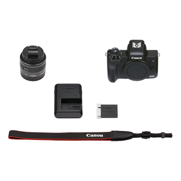  Canon EOS M50 Mark II Body Black : Electronics