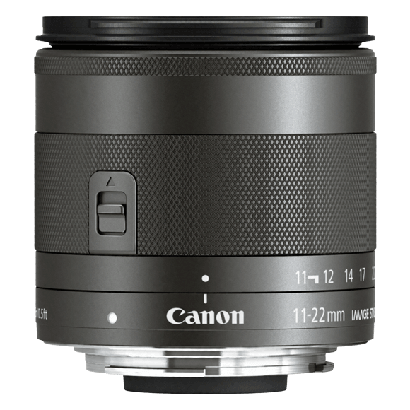 Canon EF-M 11-22mm f/4-5.6 STMレンズ ブラック 7568B002
